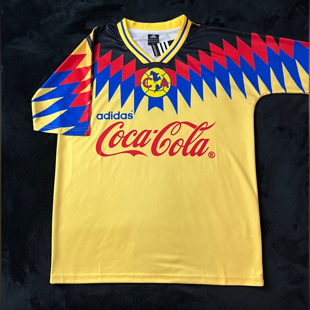 Club America 1995 Retro Jersey Yellow América México